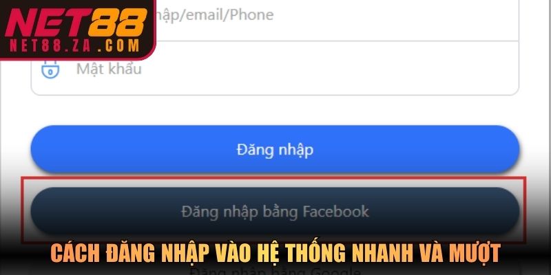 Cách đăng nhập vào hệ thống nhanh và mượt