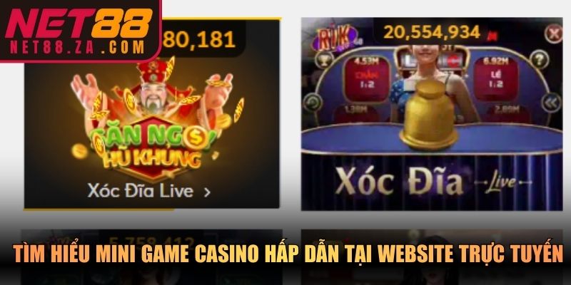 Tìm hiểu mini game casino hấp dẫn tại website trực tuyến
