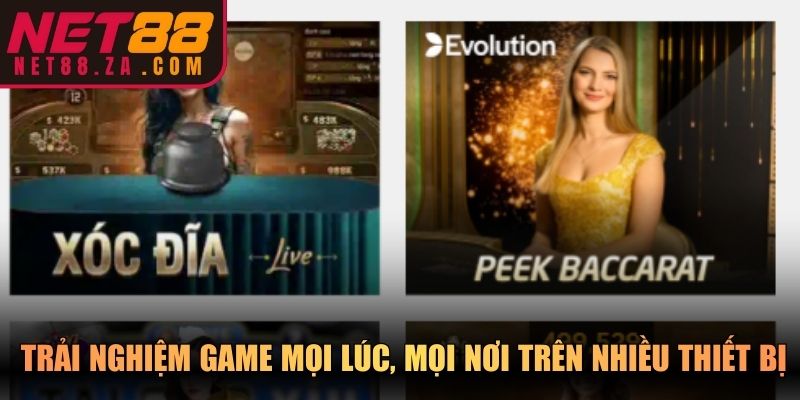 Trải nghiệm game mọi lúc, mọi nơi trên nhiều thiết bị
